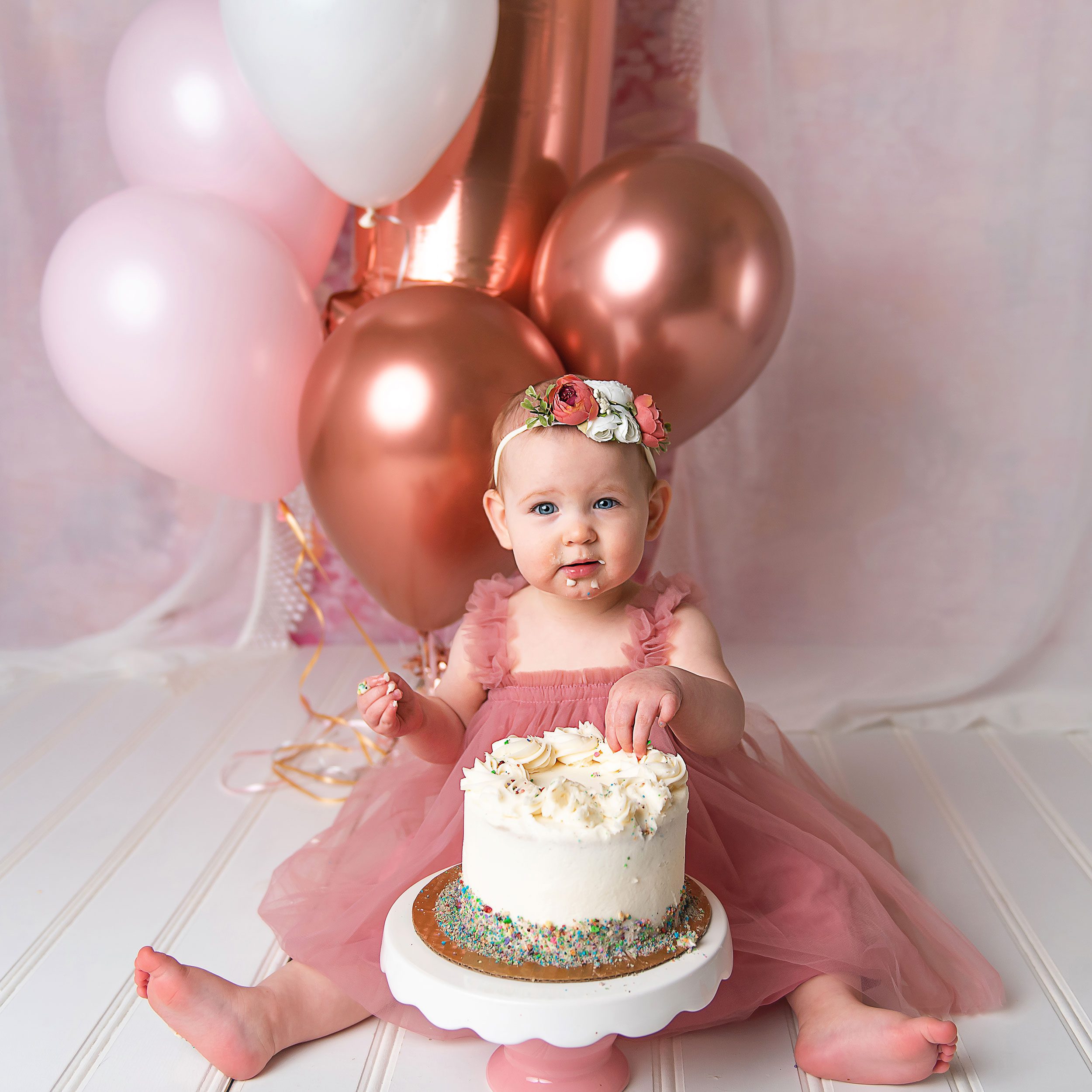 Cake Smash South East London - First Birthday Photoshoots