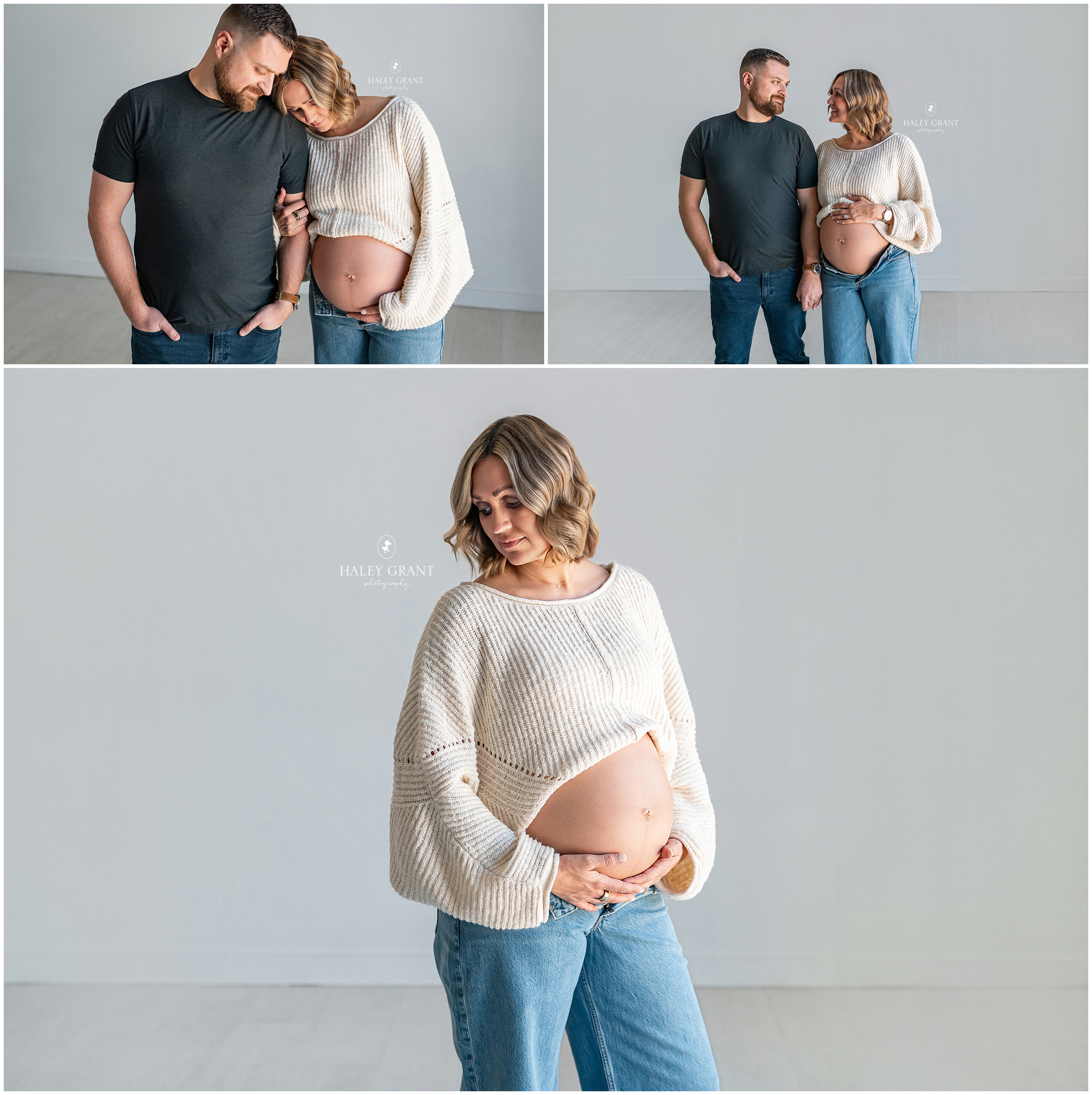 Maternity Photo Session at the Lumen Room Austin, Texas
