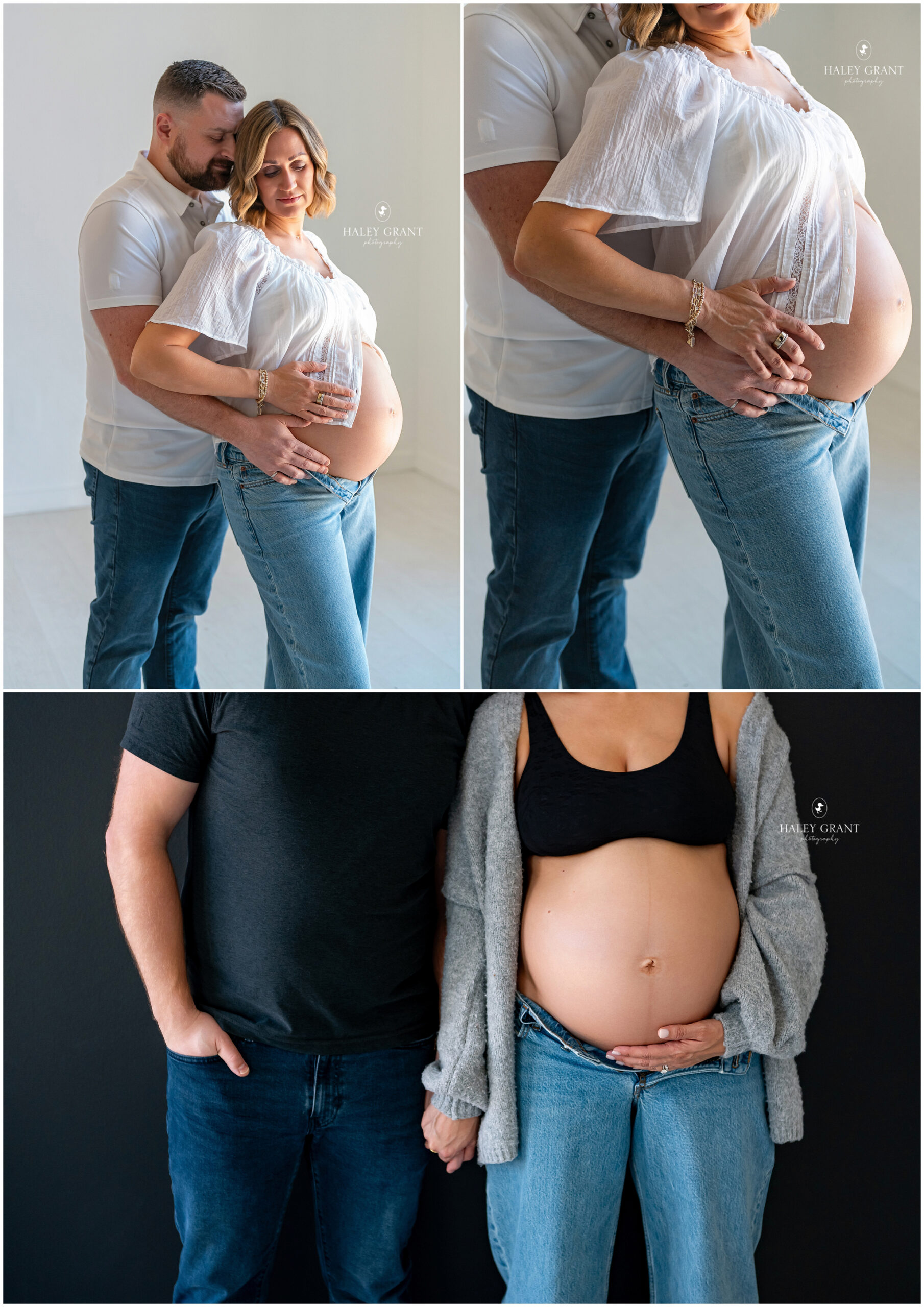 Maternity Photo Session at the Lumen Room Austin, Texas
