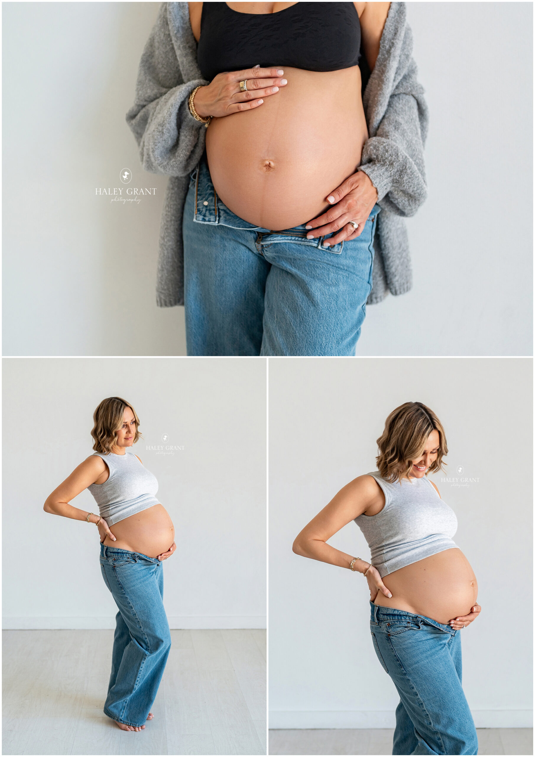 Maternity Photo Session at the Lumen Room Austin, Texas