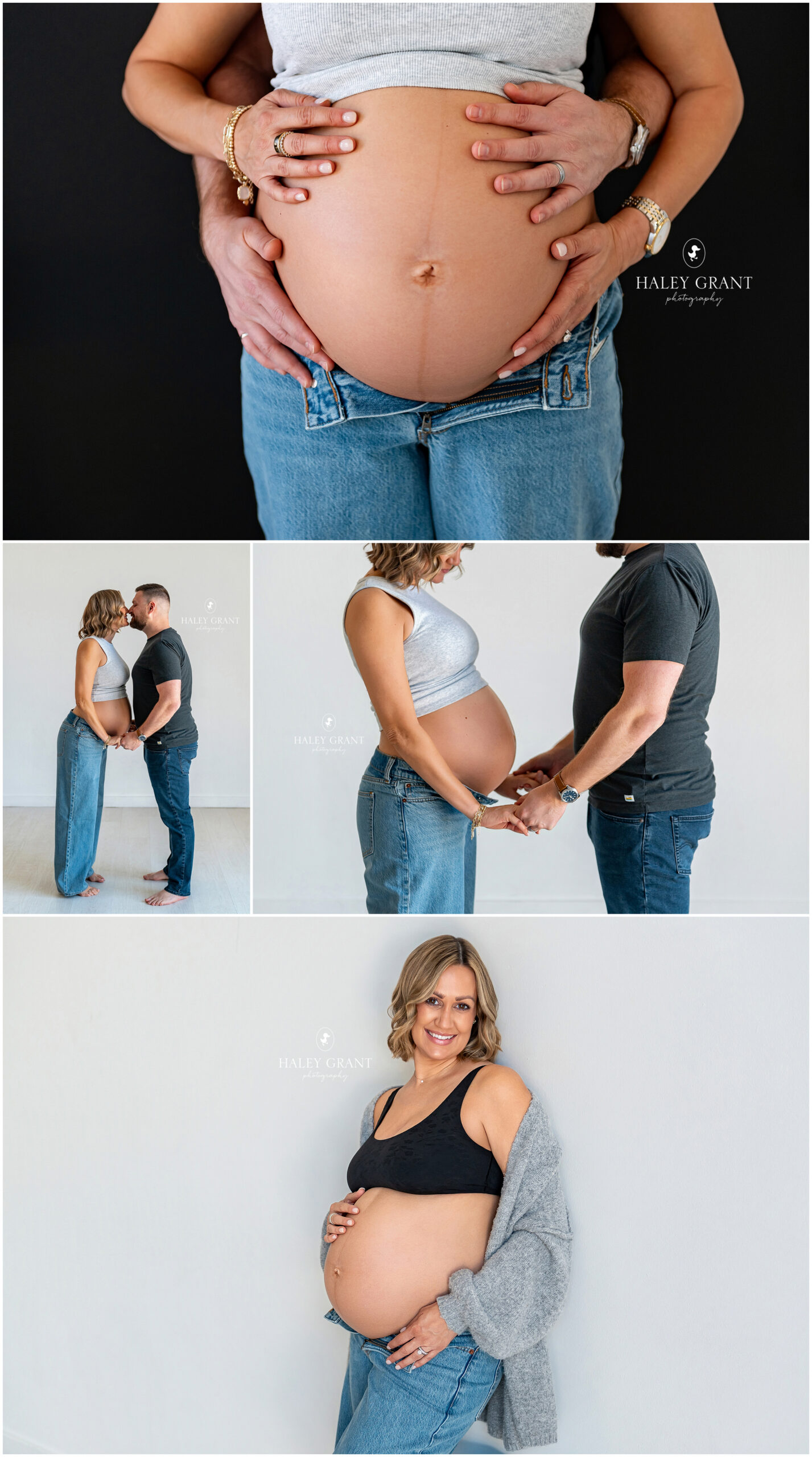 Maternity Photo Session at the Lumen Room Austin, Texas