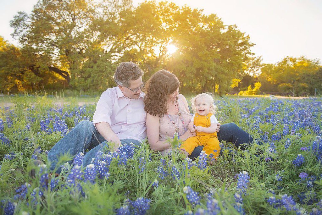 Austin First Birthday Family Photographer