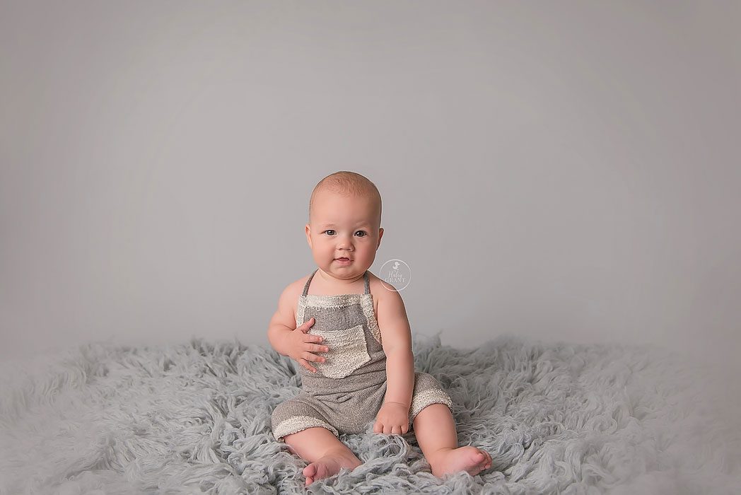 Six Month Baby Milestone Photos Austin Texas