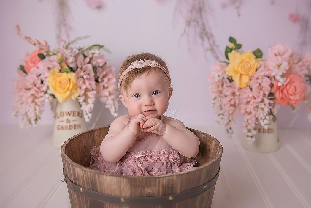 Professional 9 Month Baby Milestone Photos Austin