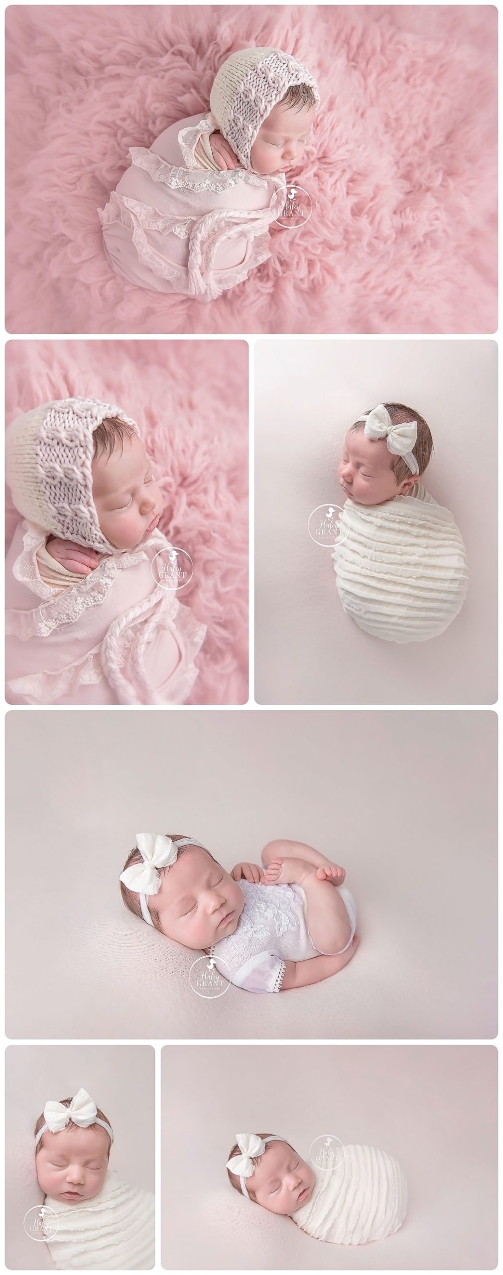 Austin Newborn Baby Photographer Haley offers affordable studio photo sessions that include high resolution digital files and a print release props included
